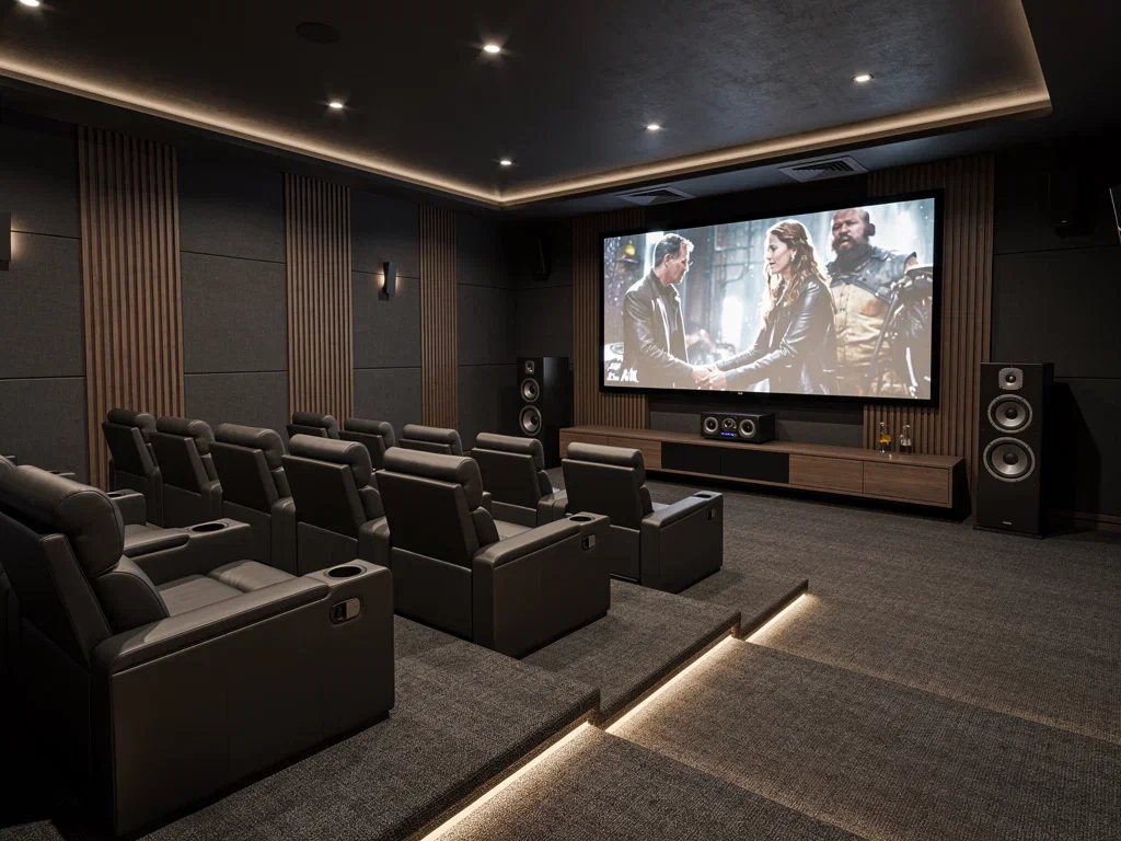 Проектирование частных кинозалов